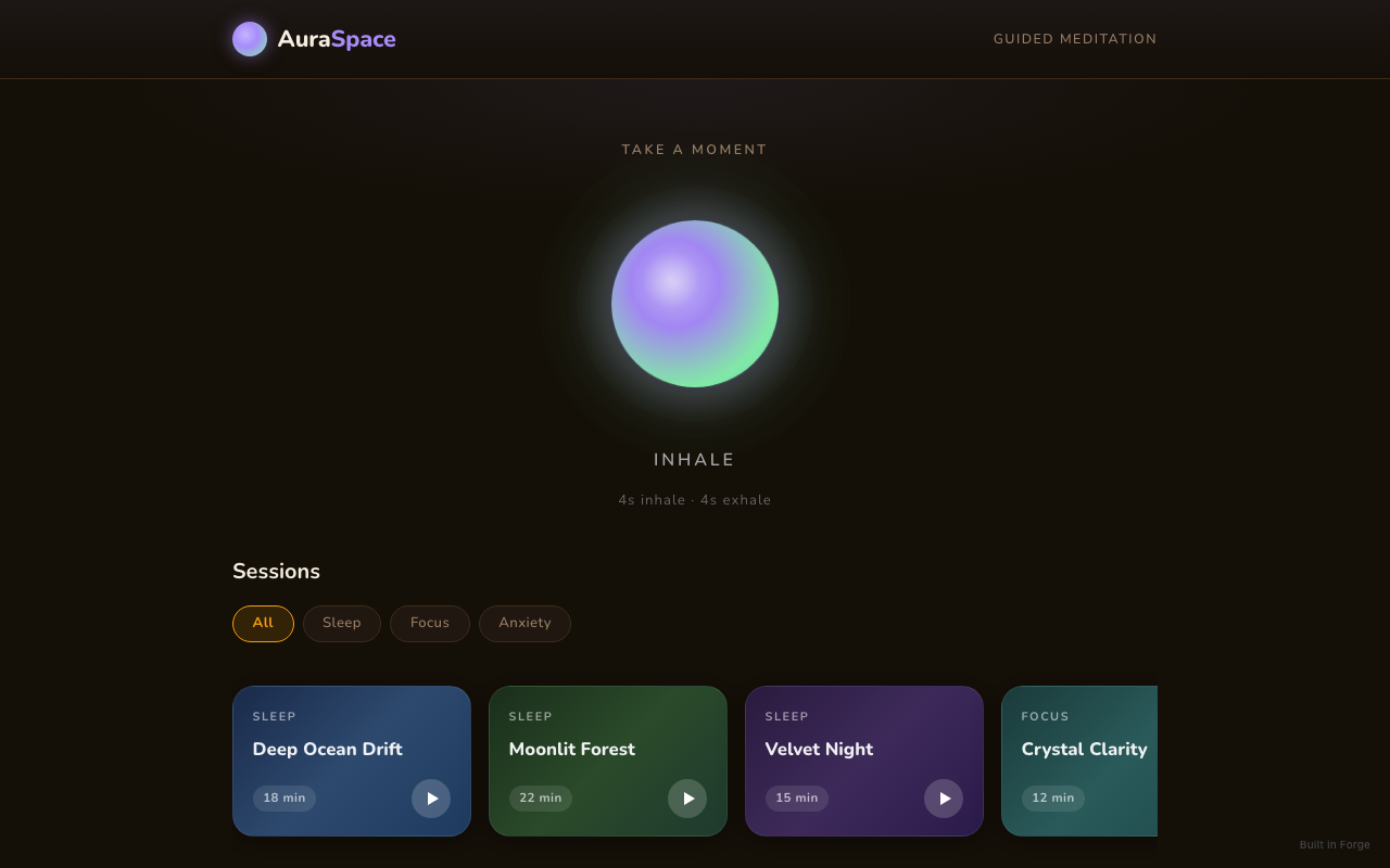 AuraSpace preview